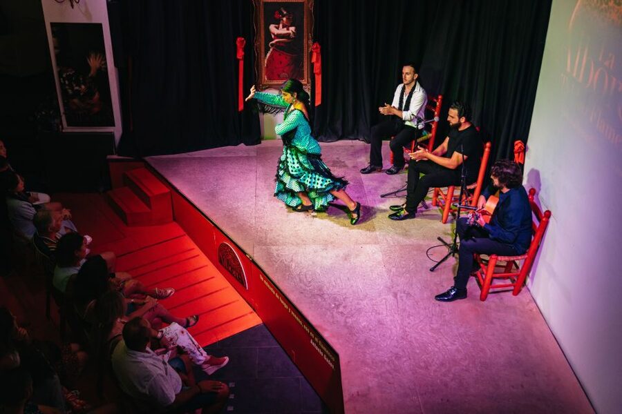 Granada: Flamenco Show in La Alboreá - The sound of real footwork and live music