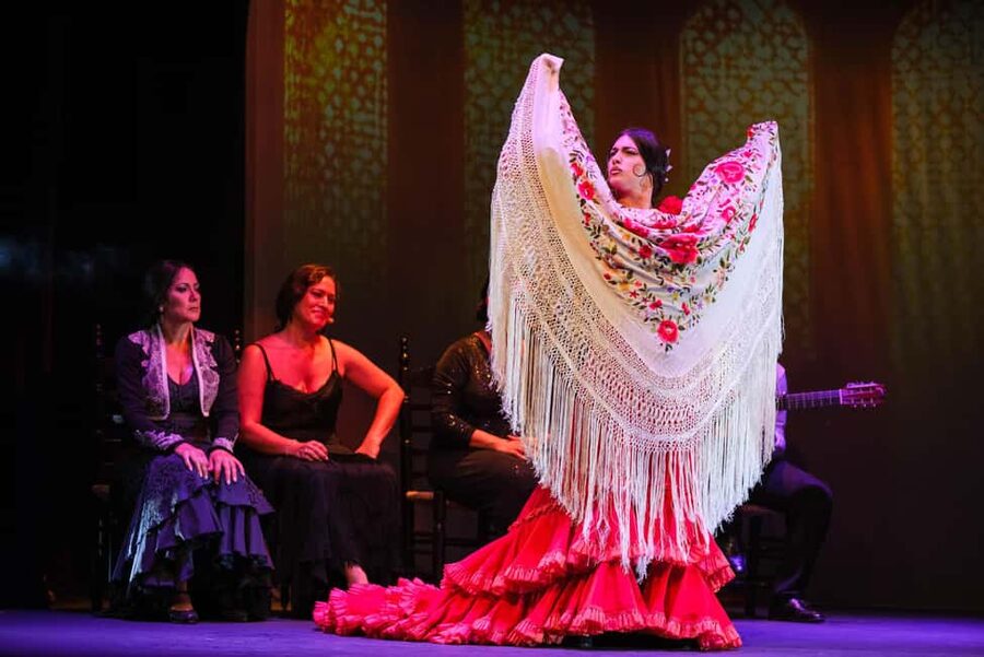 Granada: Flamenco Show "Sensaciones" at the Flamenco Theater Granada - The Singer and Guitarist Complete the Picture