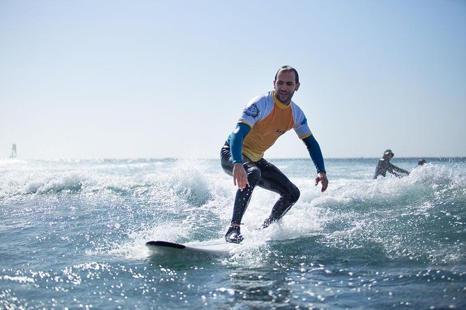 Group Surf Lessons - Starting at Fañabé Beach with Surf Life Tenerife