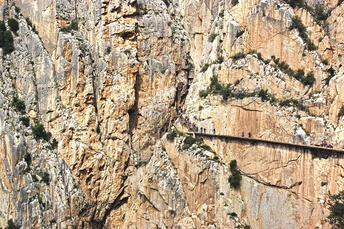 Guided Tour to Caminito del Rey from Malaga - The gorge, waterfalls, and suspension bridge