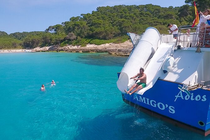 Half-Day Boat Tour along The South Coast of Menorca - What the boat is like for a 3.5-hour outing