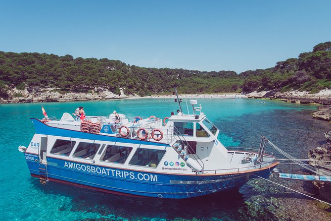 Half-Day Boat Tour along The South Coast of Menorca - Boarding at Cala’n Bosch