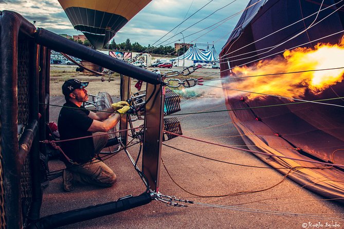 Hot Air Balloon Flight Over Segovia or Toledo - The crew adds safety and personality