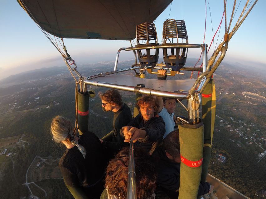 Hot Air Balloon Ride over Ibiza - Watching the balloon come alive