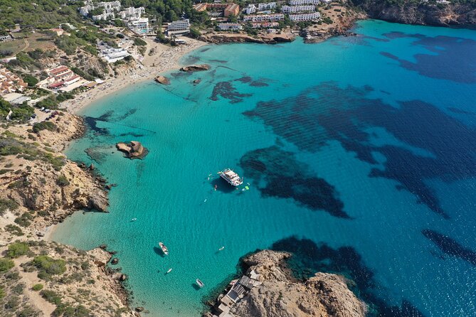 Ibiza Beach Hopping Cruise with Paddleboards, Drinks and Food 6h - Music, decks, and the sunset option
