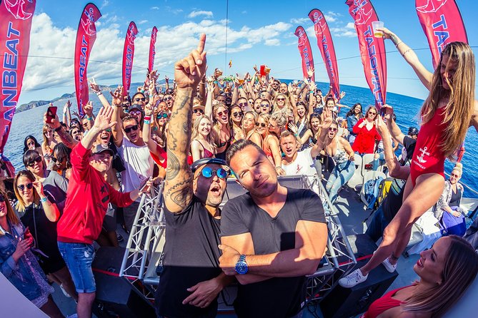 Ibiza Ocean Club Boat Party with 3 Hours Premium Drinks and DJ - DJs, dancers, and the strongest part of the experience