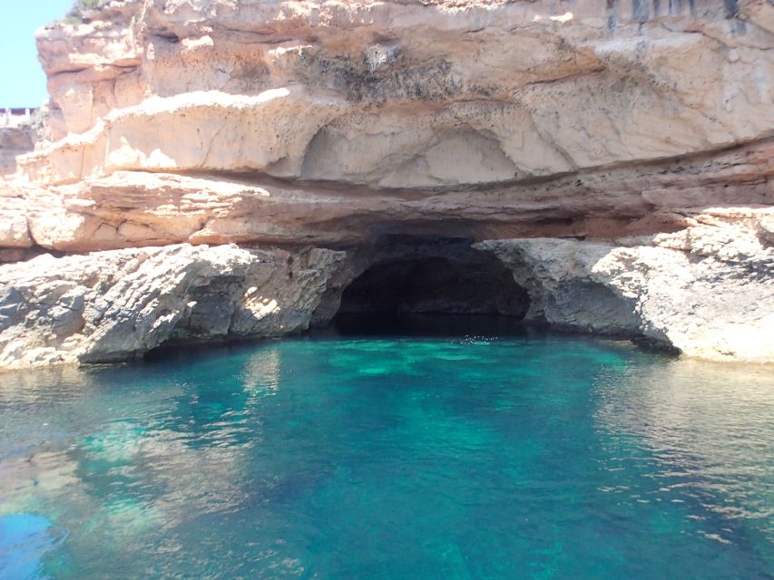 Ibiza: Snorkeling and SUP Paddle, Beach and Cave Boat Tour - Key things to know before boarding
