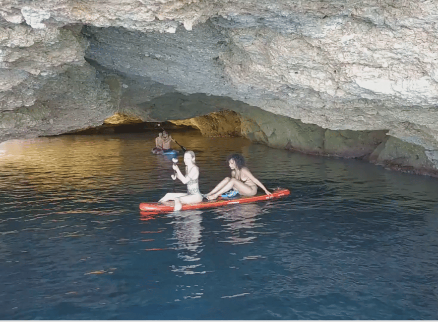 Ibiza: Snorkeling and SUP Paddle, Beach and Cave Boat Tour - Cala Bassa: soft sand and turquoise water