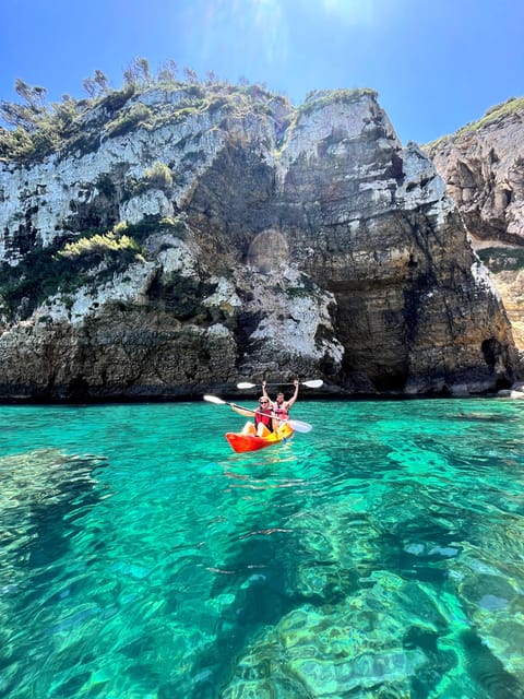 Jávea: Cala Portixol Kayak Tour with Snorkel & Cliff Jumping - Starting at Cala Portixol