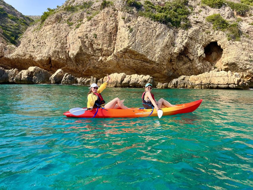 Jávea: Cala Tango and San Antonio Nature Reserve Kayak Tour - What the $59 price really covers