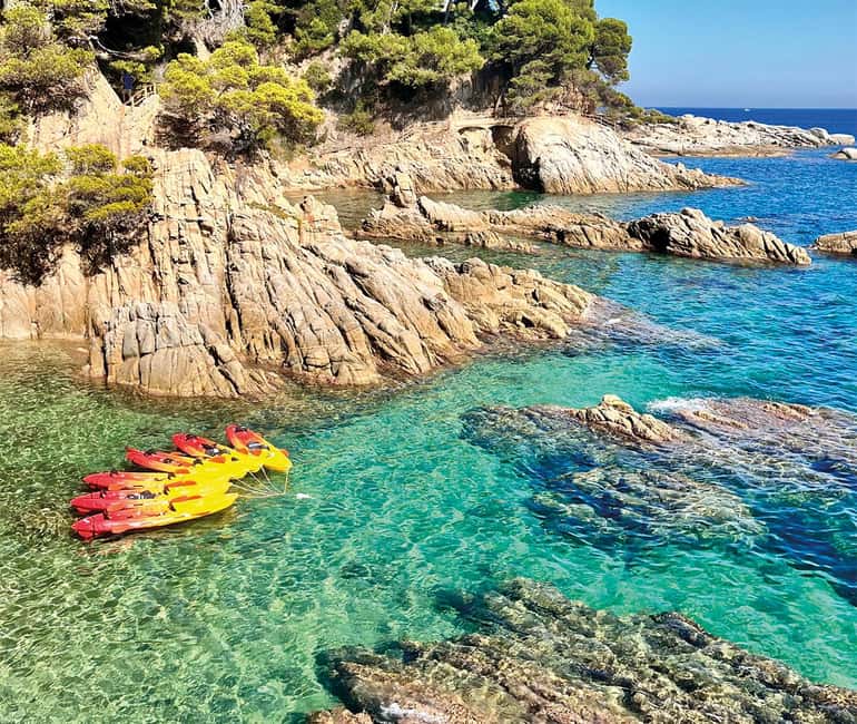 Kayak and Snorkel in Playa de Aro, Costa Brava - Starting at Cavall Bernat in Platja d’Aro