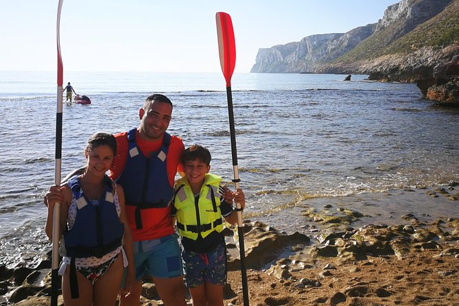 Kayak Dénia "Cova Tallada" + Snorkeling + Speleology - Snorkeling beside schools of fish
