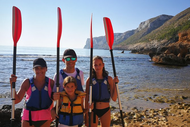 Kayak Dénia "Cova Tallada" + Snorkeling + Speleology - Is $72.59 good value?