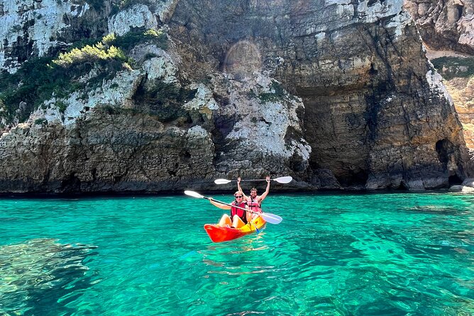 Kayak Paradise: Cala Portixol Snorkel, Cave & Cliff Jumping Tour - Finding the start at La Mar Blava