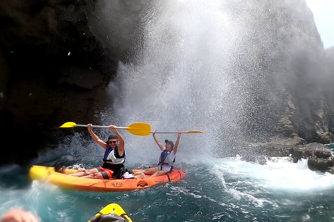 Kayaking Adventure Route with Snorkeling in Mogan Caves - Snorkeling at the beach stop