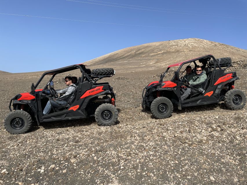 Lanzarote: Guided Can-Am Trail Buggy Tour - What to bring for a more comfortable ride