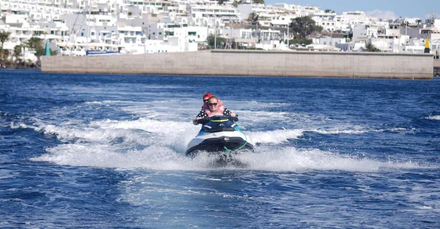 Lanzarote: Jet Ski Tour - The 40-minute Playa Quemada route