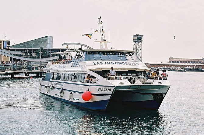 Las Golondrinas Barcelona 60-min Boat Tour - Key points to know before you go