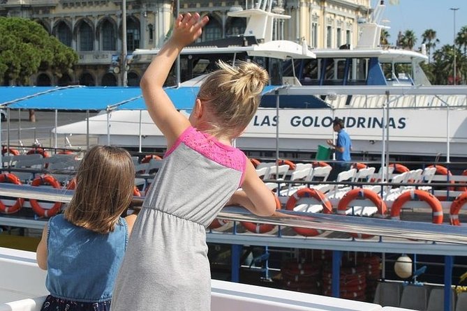 Las Golondrinas Barcelona 60-min Boat Tour - The audio guide problem