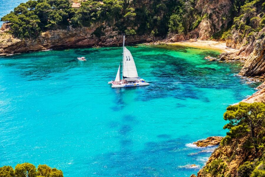 Lloret de Mar: Catamaran Sailing Cruise with BBQ and Drinks - Which departure fits your group?