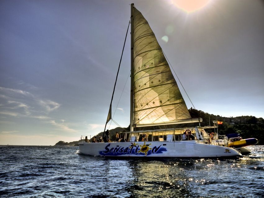 Lloret de Mar: Sunset Catamaran Cruise with DJ and Drinks - Key points to know before you book