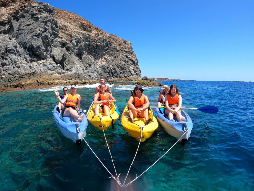 Los Cristianos: Kayaking and Snorkeling with Marine Wildlife - Thirty minutes of snorkeling at Palm-Mar