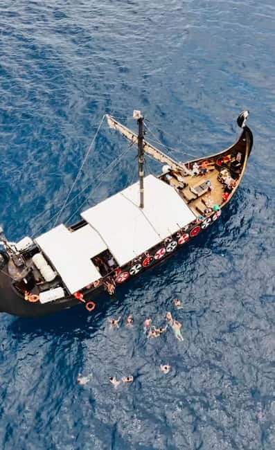 Los Cristianos: Whale Watching Cruise w/Swim Stop & Drinks - The swim stop near cliffs and beaches