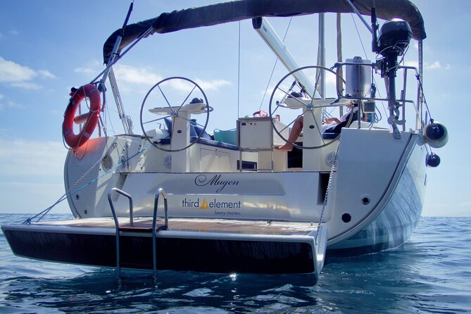 Los Gigantes Whale Watching Charter by Sail Boat - Lunch, fruit, and an open bar of sorts
