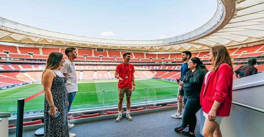Madrid: Atlético de Madrid Stadium Entry - Walk the tunnel and reach the pitch