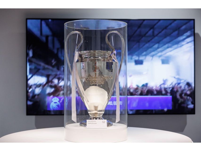 Madrid: Bernabeu Stadium Private Tour - The museum’s trophy rooms and football objects
