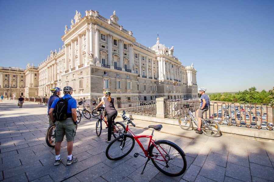 Madrid City Guided Bike/E-Bike Tour for Small Groups - Debod Temple and the Royal Palace