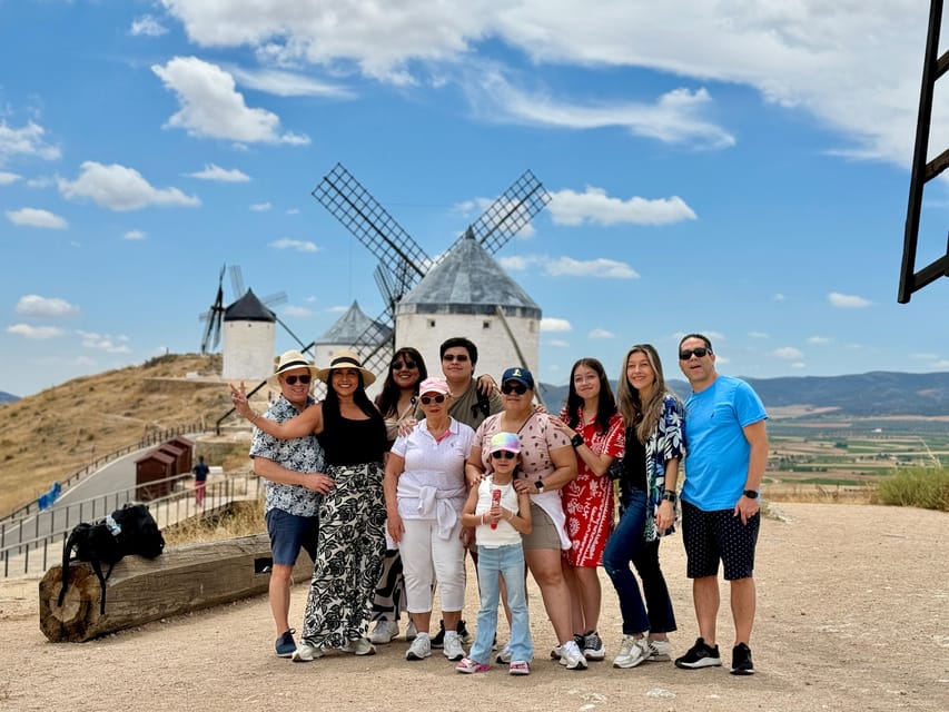 Madrid: Don Quixote de la Mancha Windmills & Toledo Tour - The Mirador del Valle finale
