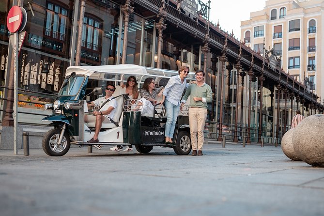 Madrid Express Tour with Local Guide in Eco Tuk Tuk Private - The Prado Museum from the outside