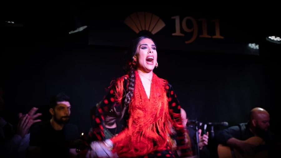 Madrid: Flamenco Show&Drink at Tablao 1911 (World's Oldest) - Finding the entrance in Plaza de Santa Ana