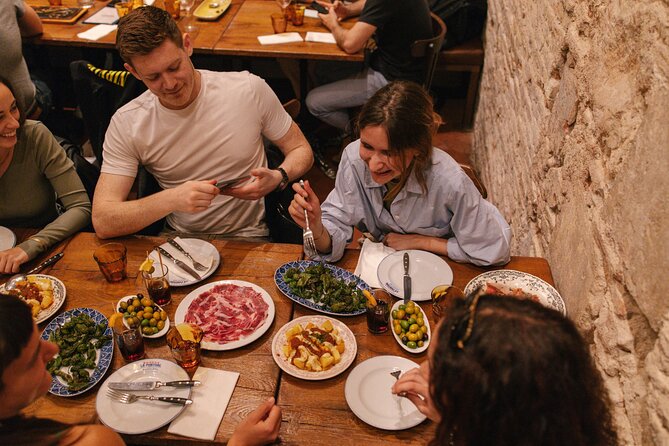 Madrid Food Walking Tour with Tapas and Vermouth - Spanish tortilla at Plaça de la Cebada
