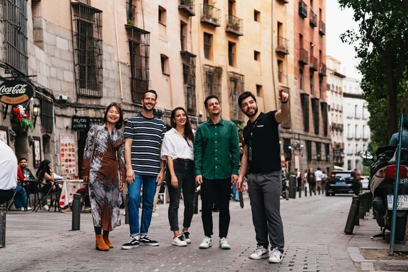 Madrid: Guided Tapas and Wine Tour with Terrace Visit - Plaza de Santa Ana and the rooftop finale