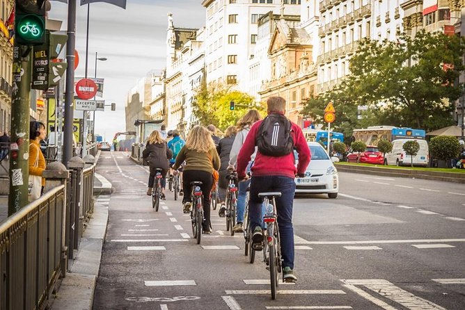 Madrid Highlights Bike Tour - Cibeles and the Road Toward Central Madrid