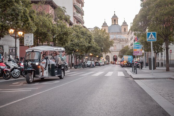 Madrid Historical Tour with Local Guide in Eco Tuk Tuk Private - Timing, comfort, and value at $28.66