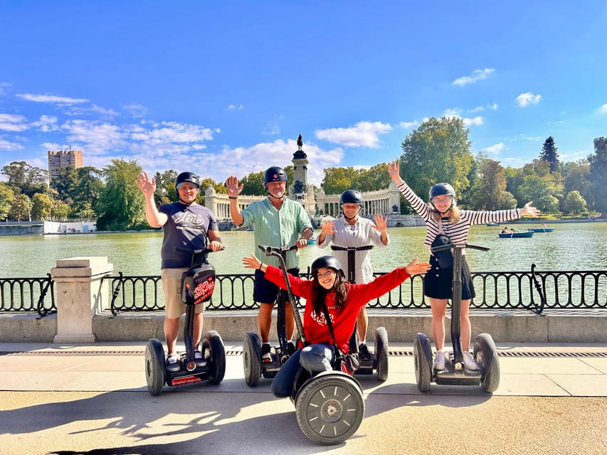 Madrid: Iconic Retiro Park Segway Tour - Key points to know before you book