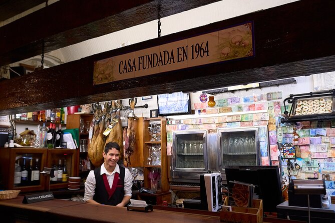 Madrid: Not Just Another Tapas & Wine Tour by Eating Europe - Mesón del Champiñón and La Campana