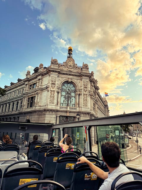 Madrid: Panoramic Open-Top Bus Day or Night Tour with Guide - Day tour or night tour?