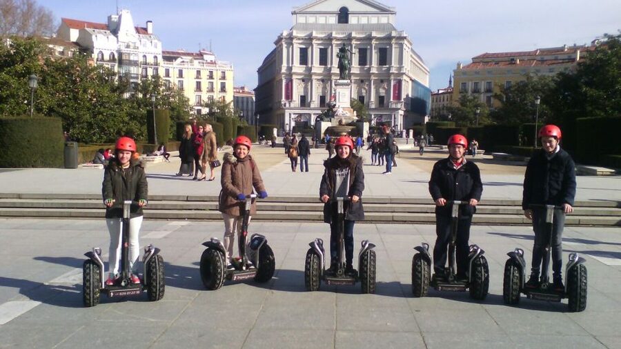 Madrid Private Segway tour. Retiro Park - Centro Historico - Puerta del Sol and the newer city