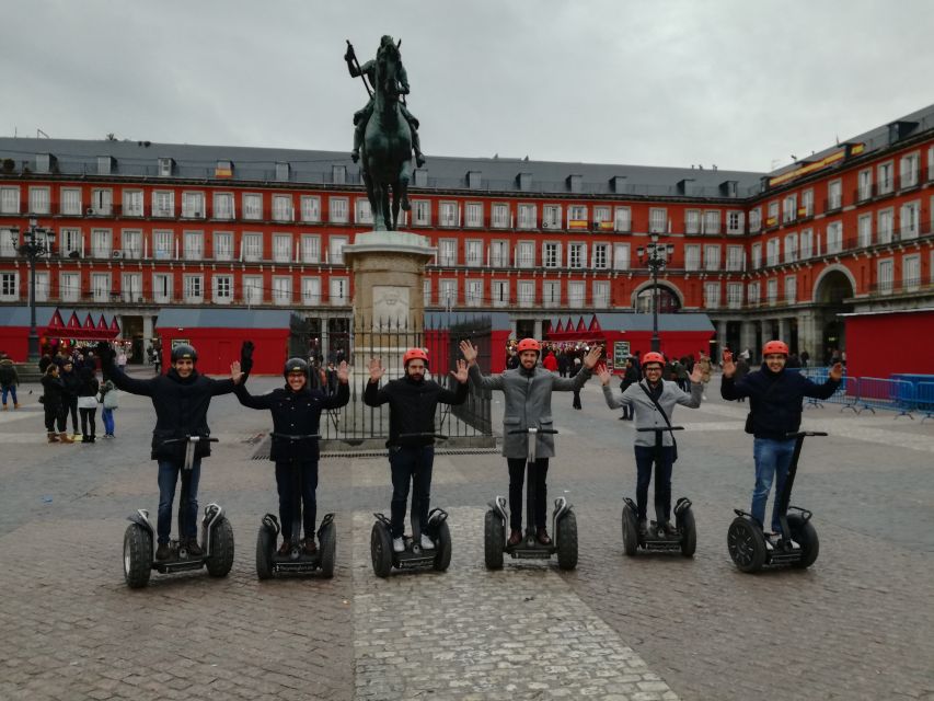 Madrid Private Segway tour. Retiro Park - Centro Historico - Guides, safety, and the private format