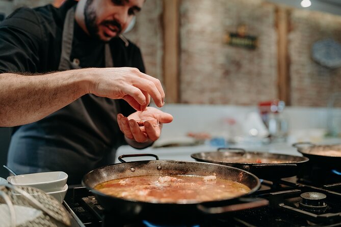 Madrid Tapas & Paella Cooking Experience with Local Market Visit - Starting at Mercado de Antón Martín