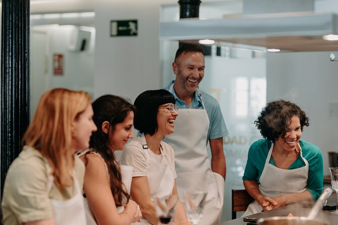 Madrid Tapas & Paella Cooking Experience with Local Market Visit - Entering the Huertas cooking space