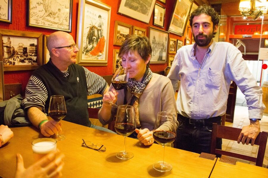 Madrid: Tapas & Wine Tasting Tour with Local Guide - Santa Ana Square and the Literary Quarter