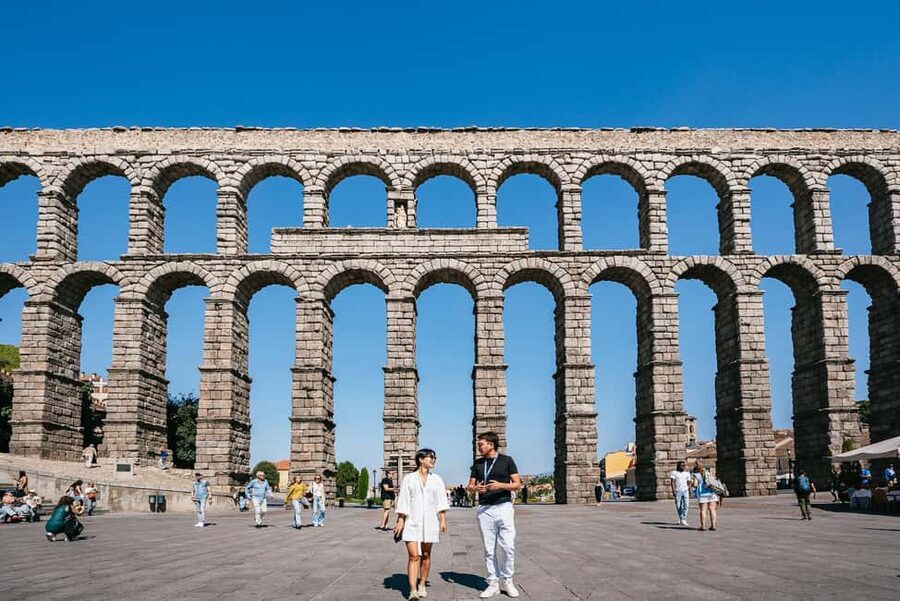 Madrid: Toledo & Segovia Full Day Guided Tour with Alcázar - Entering the Alcázar of Segovia
