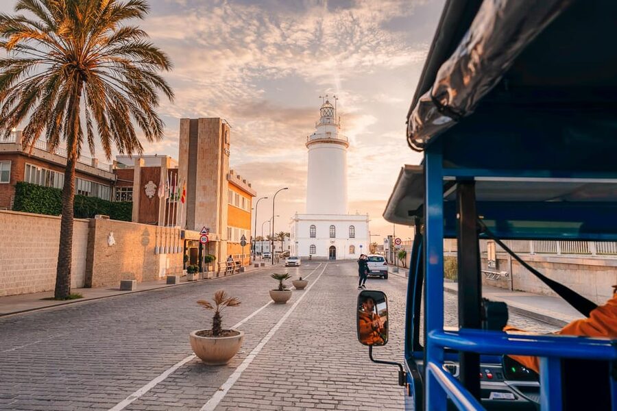 Málaga 2-Hour TukTuki Tour: Private Experience - Pompidou Center, port views, and modern Málaga