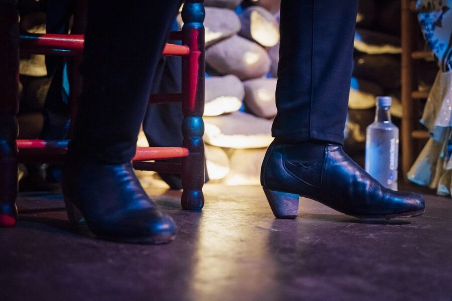 Malaga: Authentic Flamenco Show at El Gallo Ronco - Food, drinks, and the three dining areas