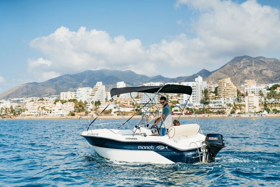 Malaga: Boat Rental without a License for Dolphin Watching - Taking the wheel along the Costa del Sol